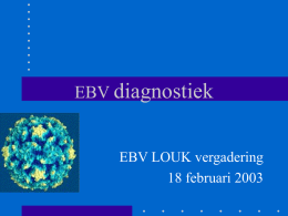 EBV serologie