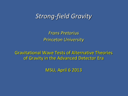 Towards Gravitational Wave Astronomy