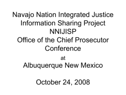 Navajo Nation Judicial Branch Personnel Rules Presentation