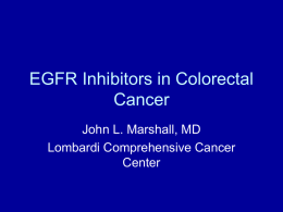 EGFR Inhibitors in Colorectal Cancer