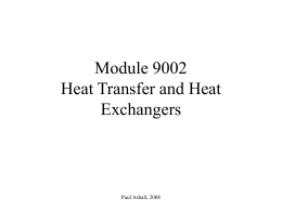 Heat Transfer and Heat Exchangers