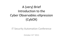 Common Event Rule Expression