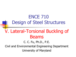 Steel Design BCN 3431 - Mechanical Engineering