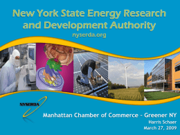 New York State Energy Research and Development Authority