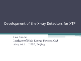 the Hard x-ray Detectors Onboard XTP