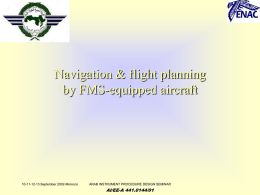 Navigation & flight planning
