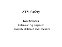 ATV Safety - Missouri AgrAbility Project