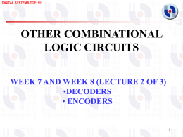 Decoders and Encoders - Multimedia University