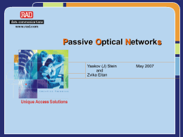 Passive Optical Network