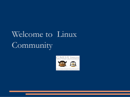 Linux ( ppt )