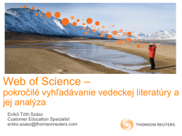Bibliometrics: evaluating research performance