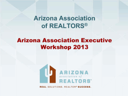 Arizona Association of REALTORS&#174