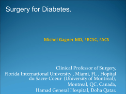 Michel Gagner MD, FRCSC, FACS