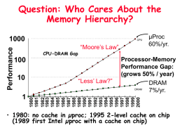 Lecture 3: R4000 + Intro to ILP