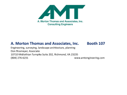 A. Morton Thomas and Associates, Inc. Booth 107