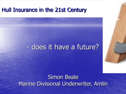 AMLIN Group Plc - Marine Claims Conference