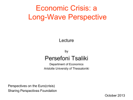 Economic Crisis: a Long