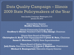 2009 State Policymaker of the Year