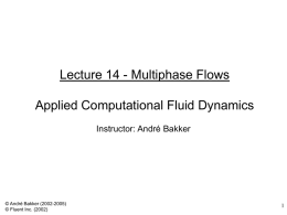 Multiphase Flows - The Colorful Fluid Mixing Gallery