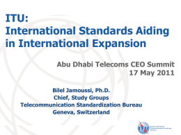 ITU-T: 2005 - 2008 - Informa Middle East