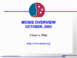 MOSIS OVERVIEW Rev1 - University of Michigan