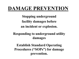 DAMAGE PREVENTION - PSEG We make things work for you