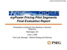 PG&E EE program summary