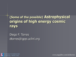 Astrophysical origins of ultra