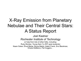 X-Ray Emission from Planetary Nebulae and Their Central