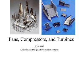 Fans, Compressors, and Turbines