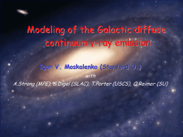 Propagation of Cosmic Rays & Diffuse Galactic Gamma Rays