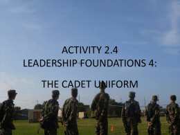 1. What is a uniform? Why do organizations like the