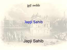 Japji Sahib - Raj Karega Khalsa Network