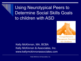 Determining appropriate treatment goals for children with