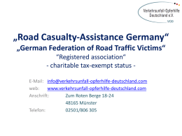 Verkehrsunfall-Opferhilfe Deutschland e.V. (VOD)