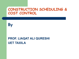 COST MANAGEMENT - Pakistan Engineering Council