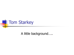 Tom Starkey - Auburn University