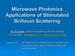 Brillouin Scattering Slow Light and Secure Fiber Communication