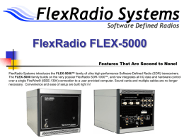 FlexRadio FLEX-5000A