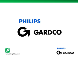 Philips Gardco presentation from July