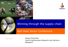 Rethinking the food and agribusiness supply chain