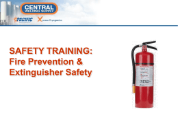 Cylinder Safety - Central Welding Supply