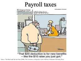 Payroll taxes - unibocconi.it