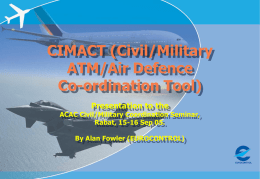 CIMACT -Civil/Military ATM/Air Defence Co
