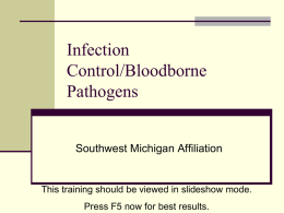 Bloodborne Pathogens - Stuart T. Wilson, CPA PC