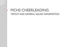 MCHS CHEERLEADING - Marshall Co High School