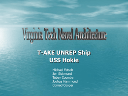 Virginia Tech Naval Architecture