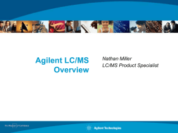 LCMS Overview Jan 2013