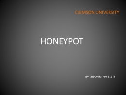HONEYPOT - Clemson