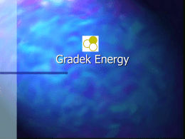 Gradek Energy - Brownfields Conference 2015